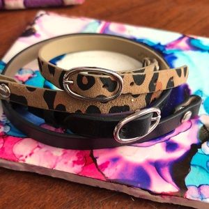 Origami owl wrap bracelets